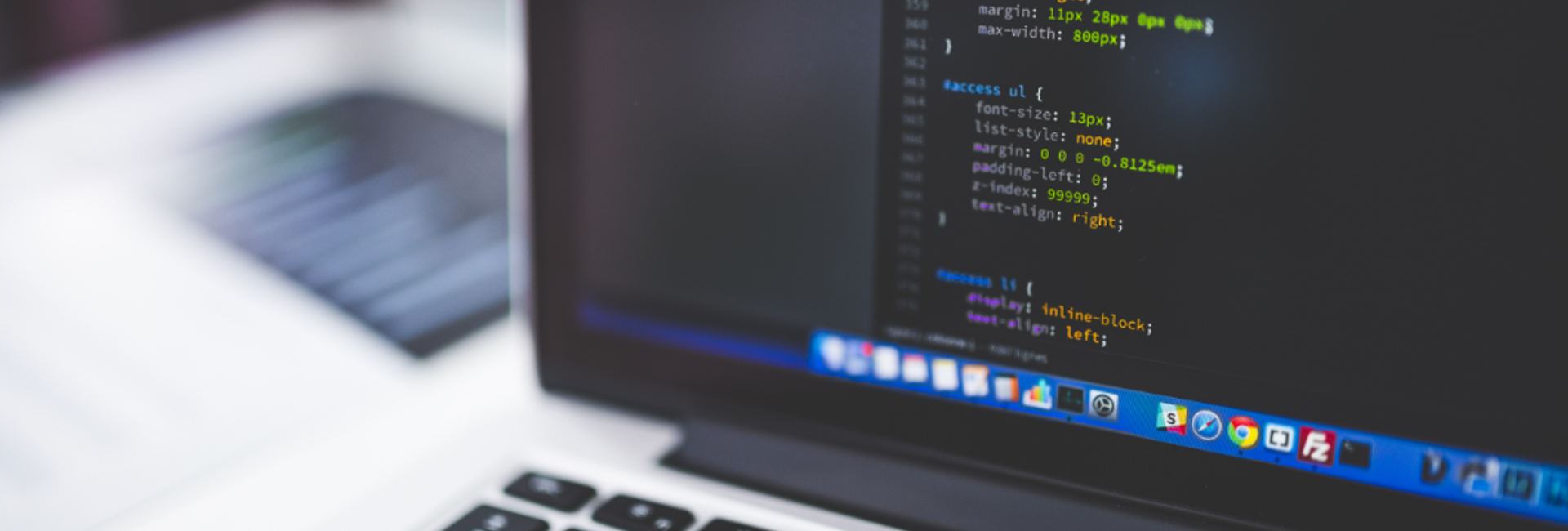 Code on a laptop collecting Digital Forensics