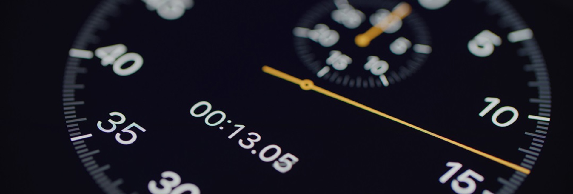 A stopwatch - Time is of the essence in the event of a data breach
